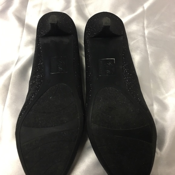 Black Sparkle pumps size 10 - Picture 4 of 5